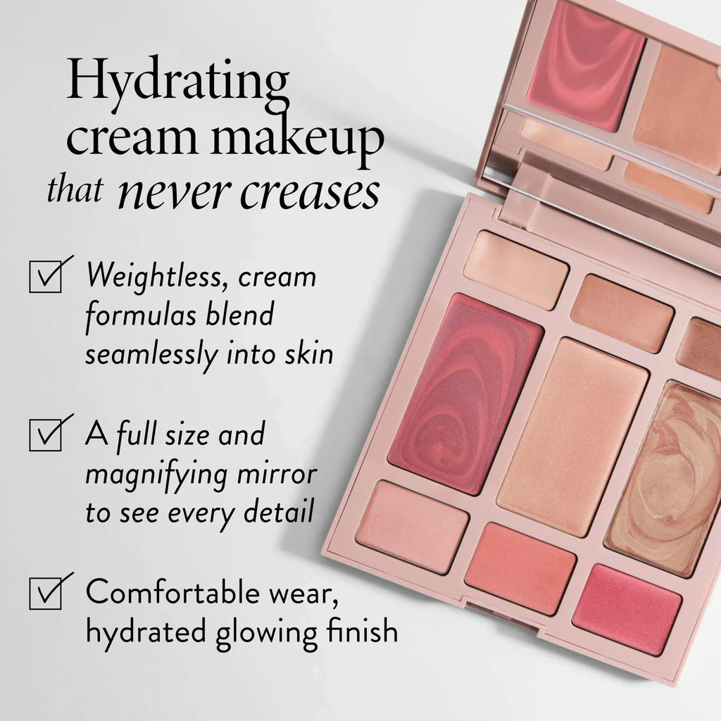 Hydrating Cream Color + Glow Palette Starter Kit (4PC)