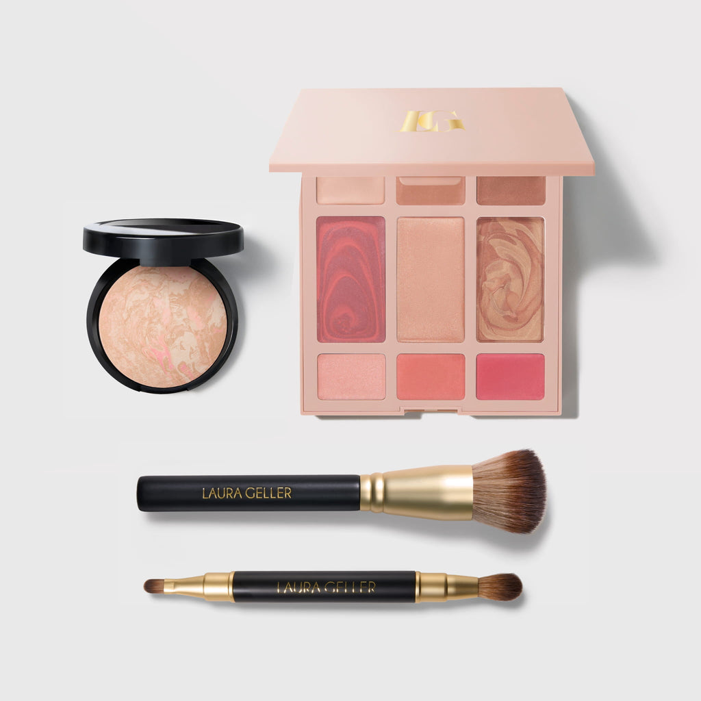 Hydrating Cream Color + Glow Palette Starter Kit (4PC)