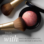 Dual-Ended Blush + Bronzer Brush - pairs well with