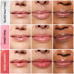 Fine Shine Glossy Lip Oil model grid 3 shades