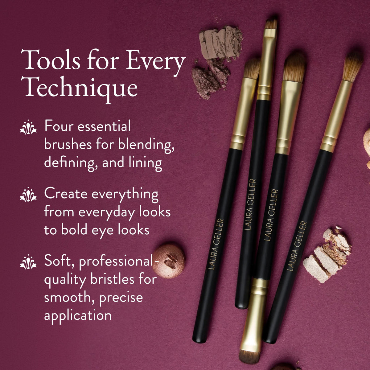 Shadow Skills 4PC Eye Brush Set Holiday '26