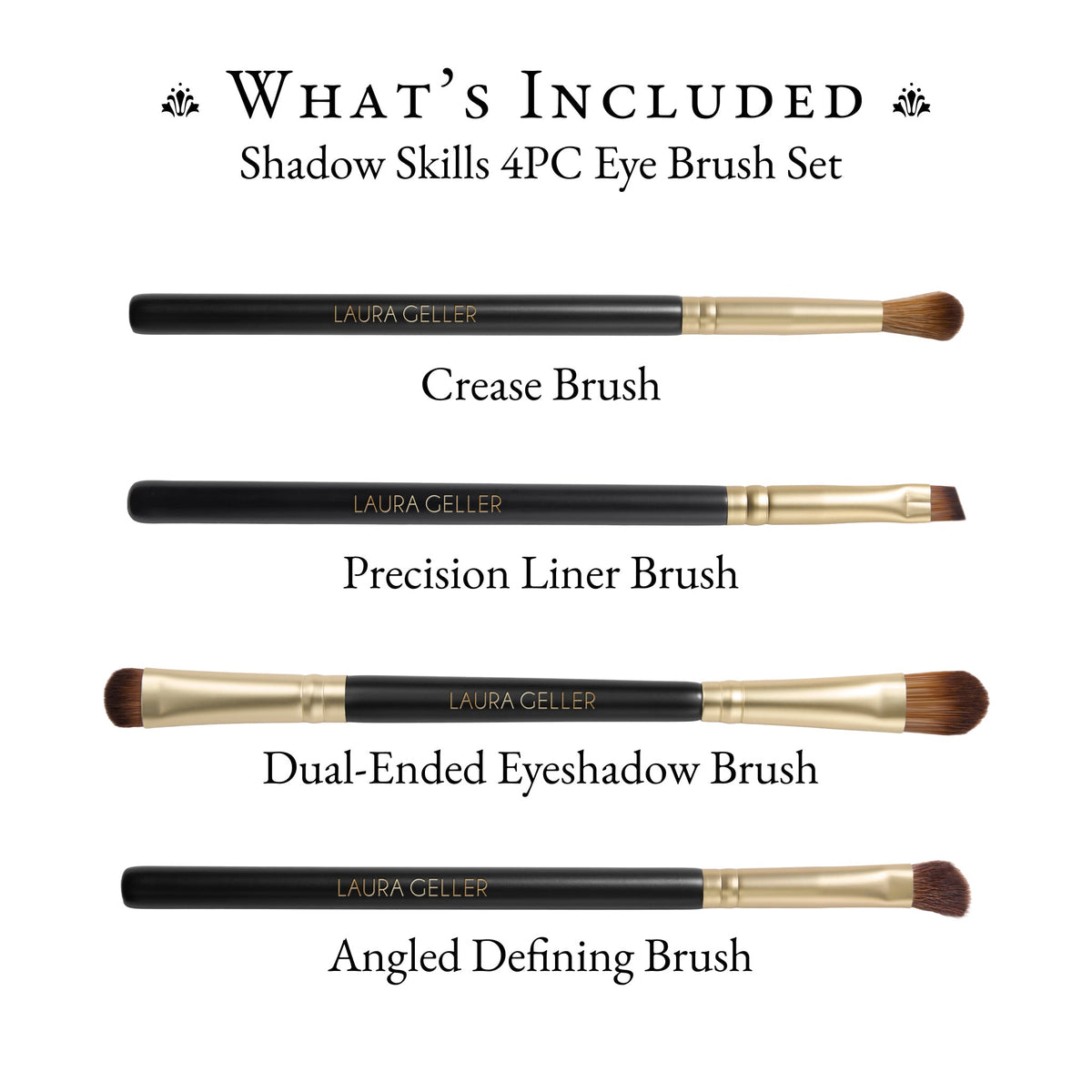 Shadow Skills 4PC Eye Brush Set Holiday '26