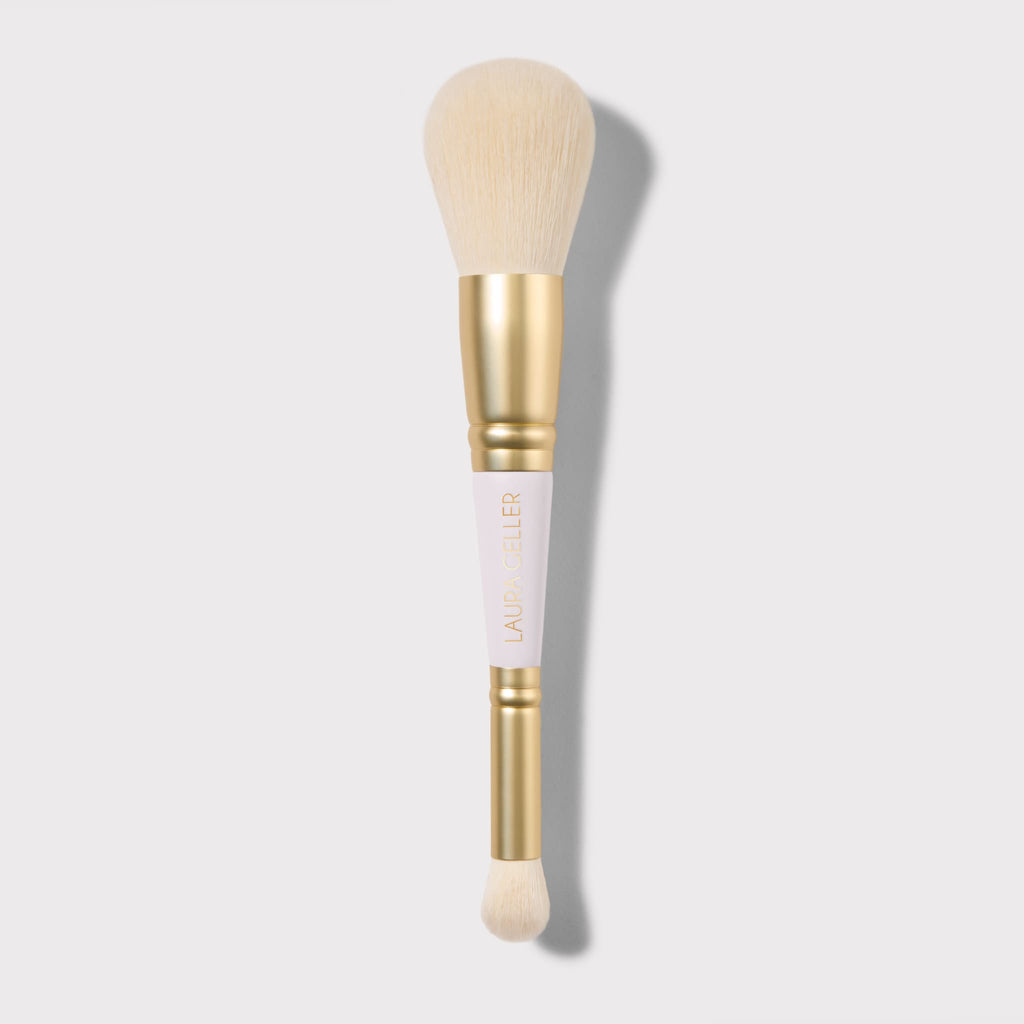 Free Dual-Ended Cheek + Eyeshadow Brush