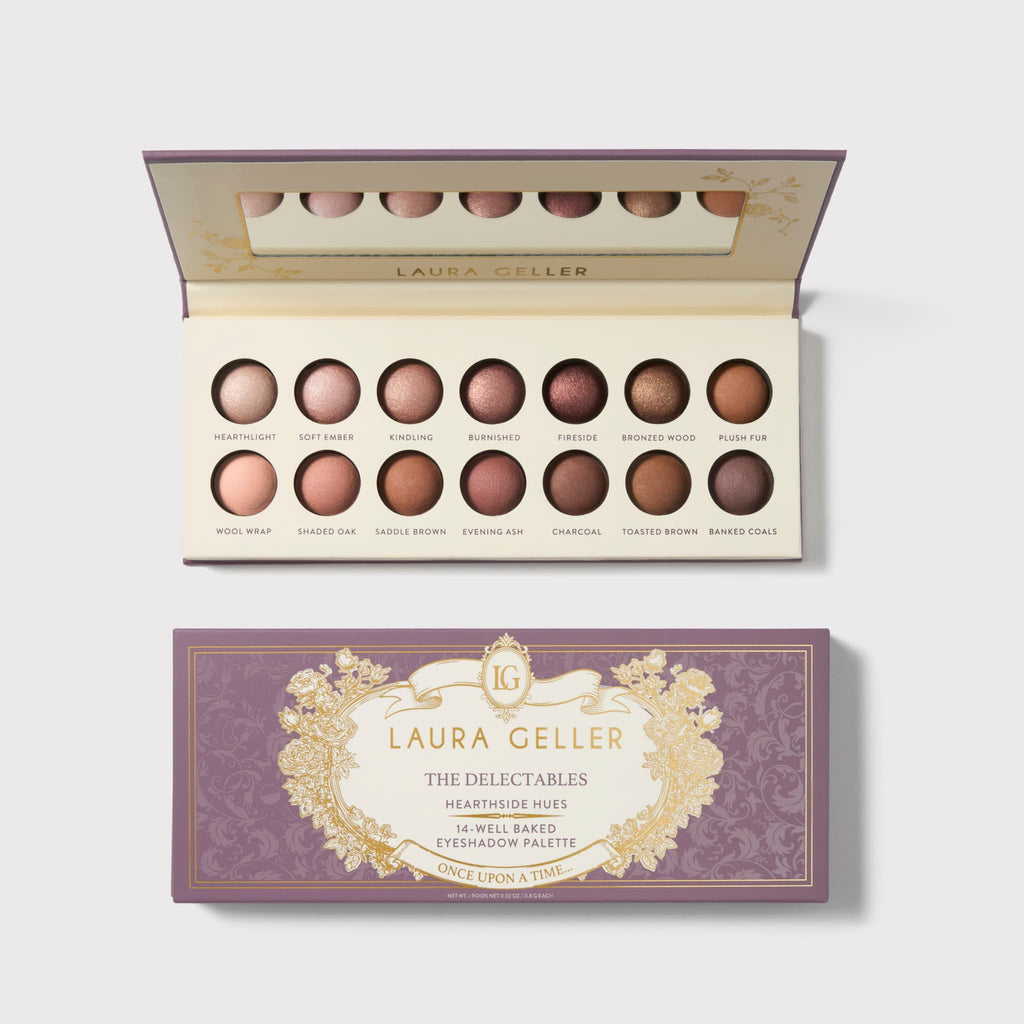 Delectables 14-Well Baked Eyeshadow Palette - Hearthside Hues