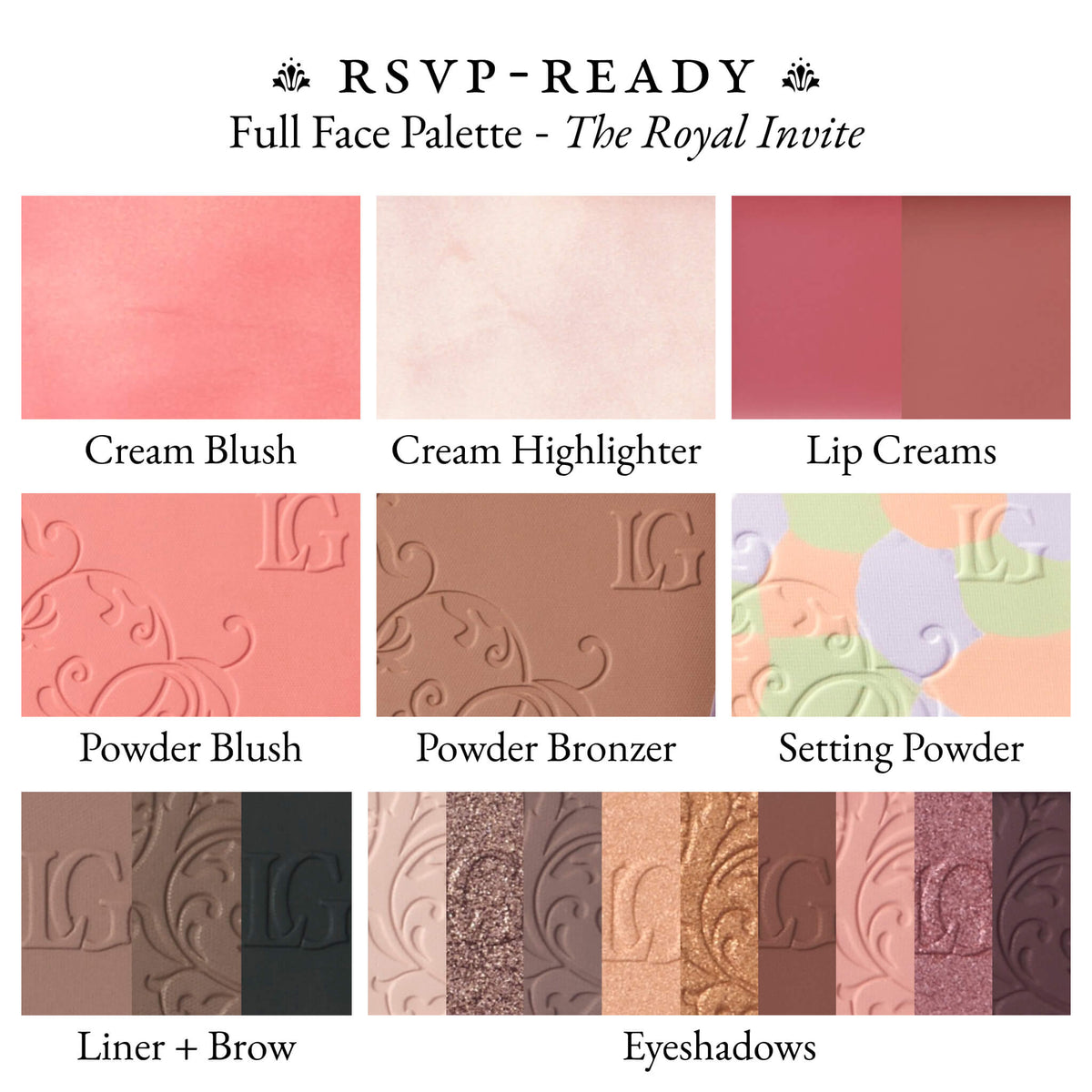 RSVP-Ready: Full Face Palette - Royal Invite