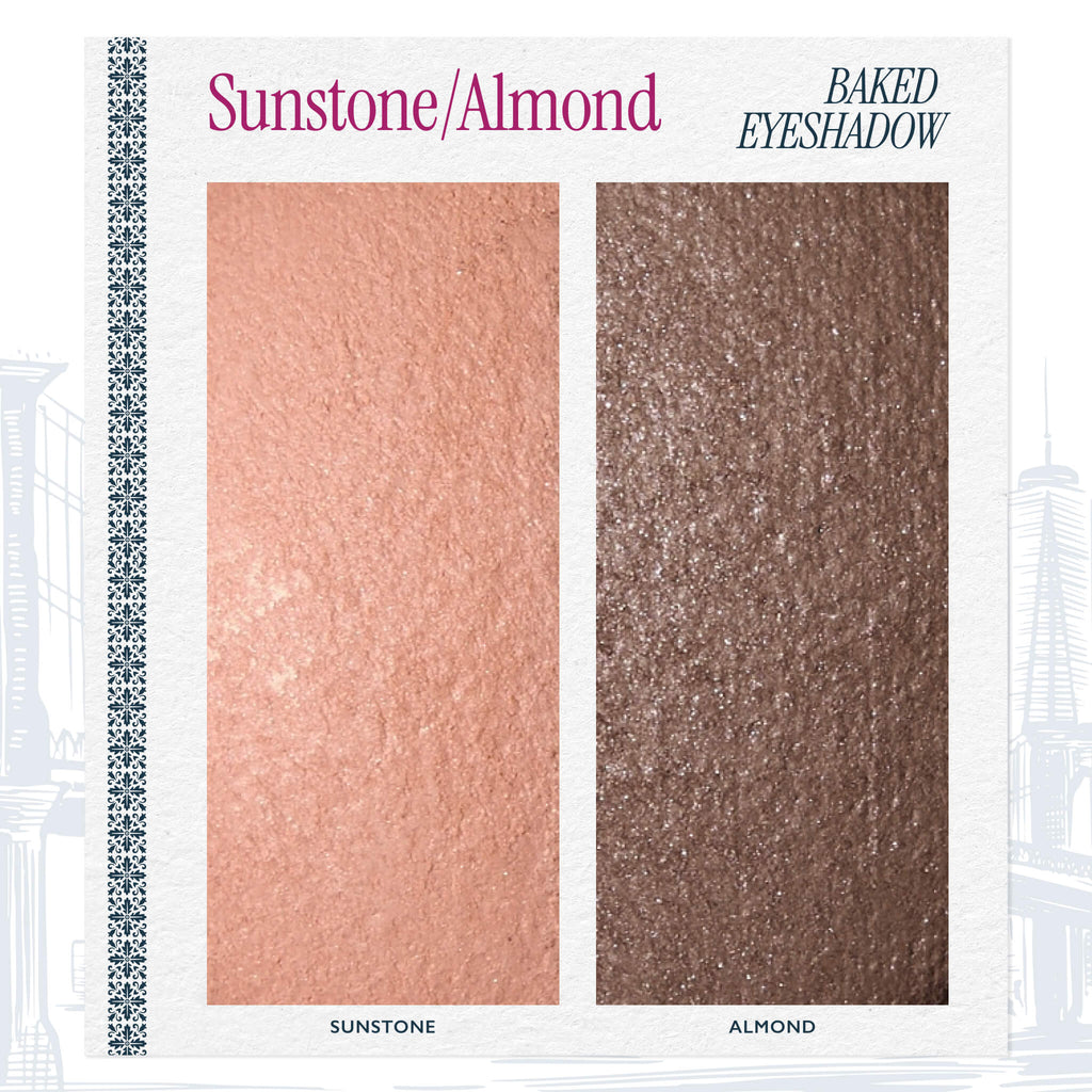 Baked Eyeshadow, Sunstone/Almond