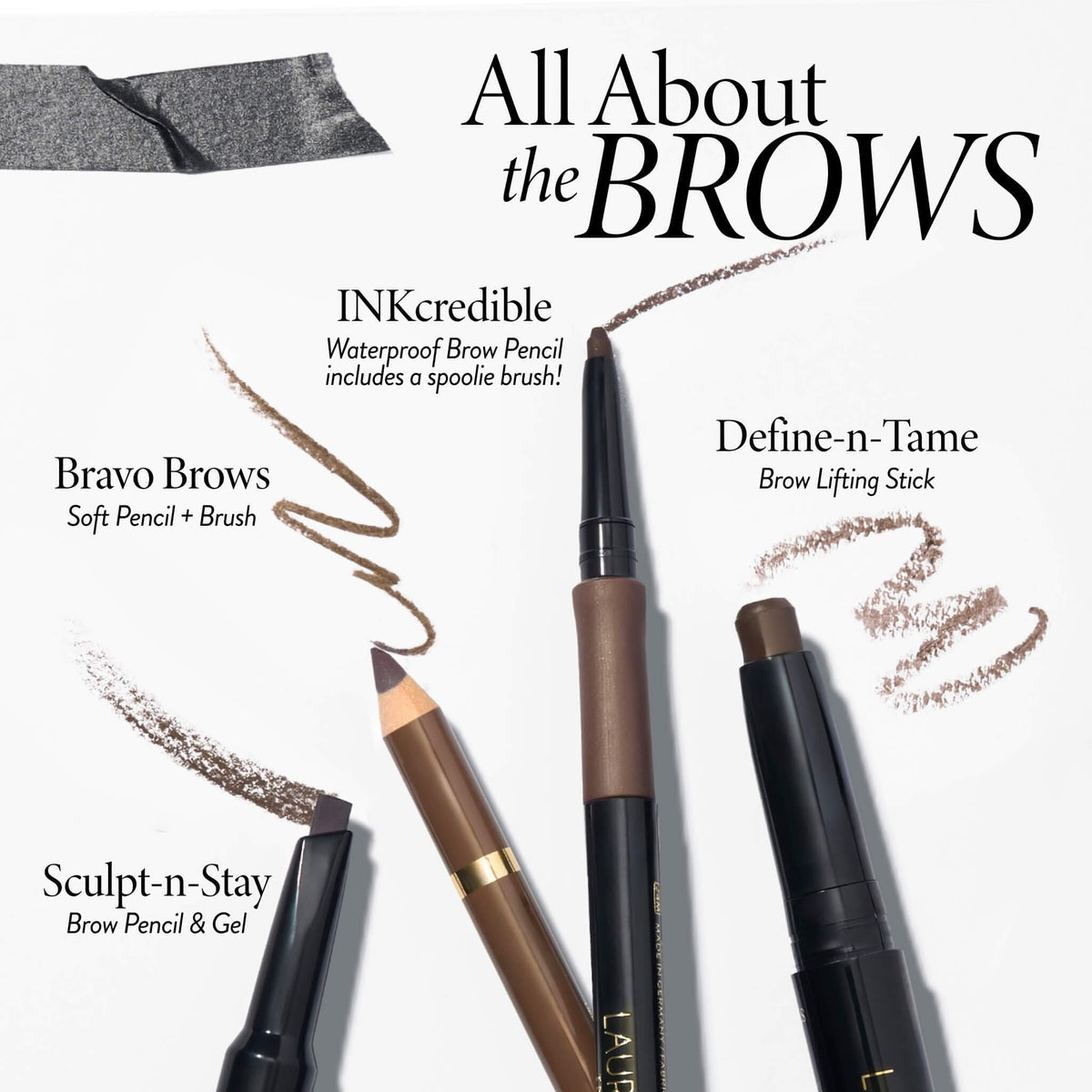 Brow comparison chart