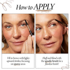 INKcredible Waterproof Brow Pencil - how to apply