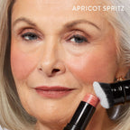 Italian Marble Blush Stick on model in Apricot Spritz