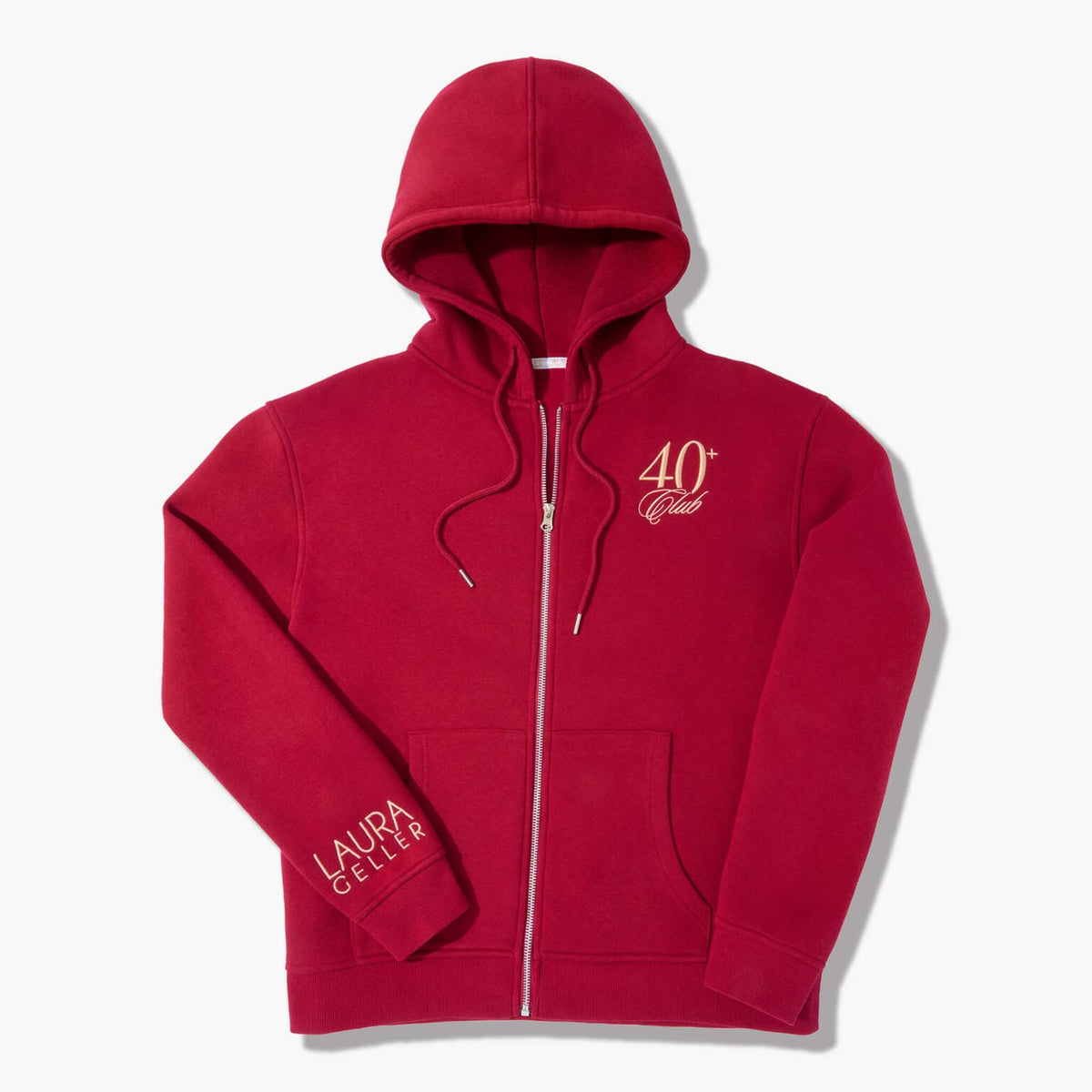 The 40+ Club Zip-Up Sweatshirt - XXL