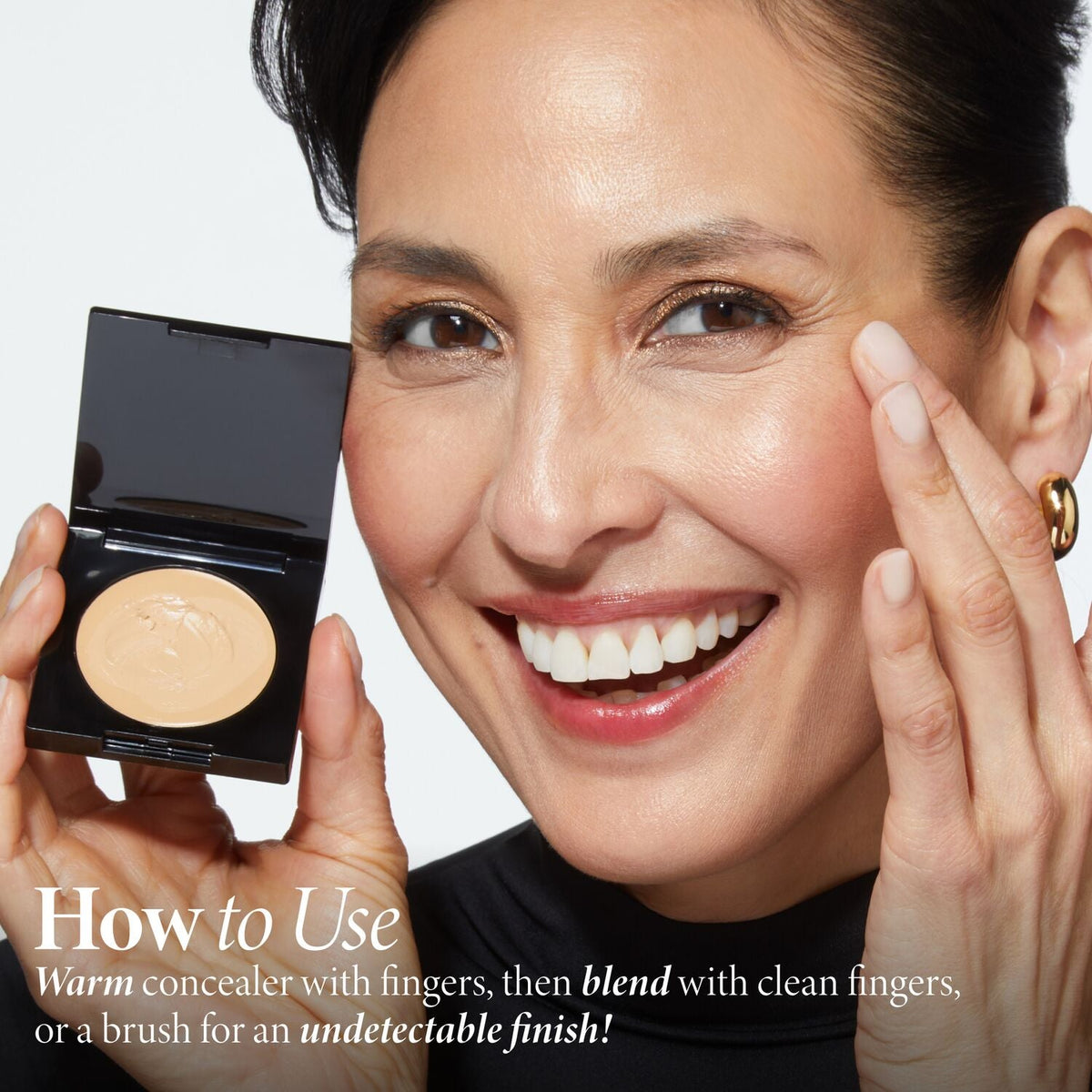 Seamless Finish Full Coverage Concealer how to use