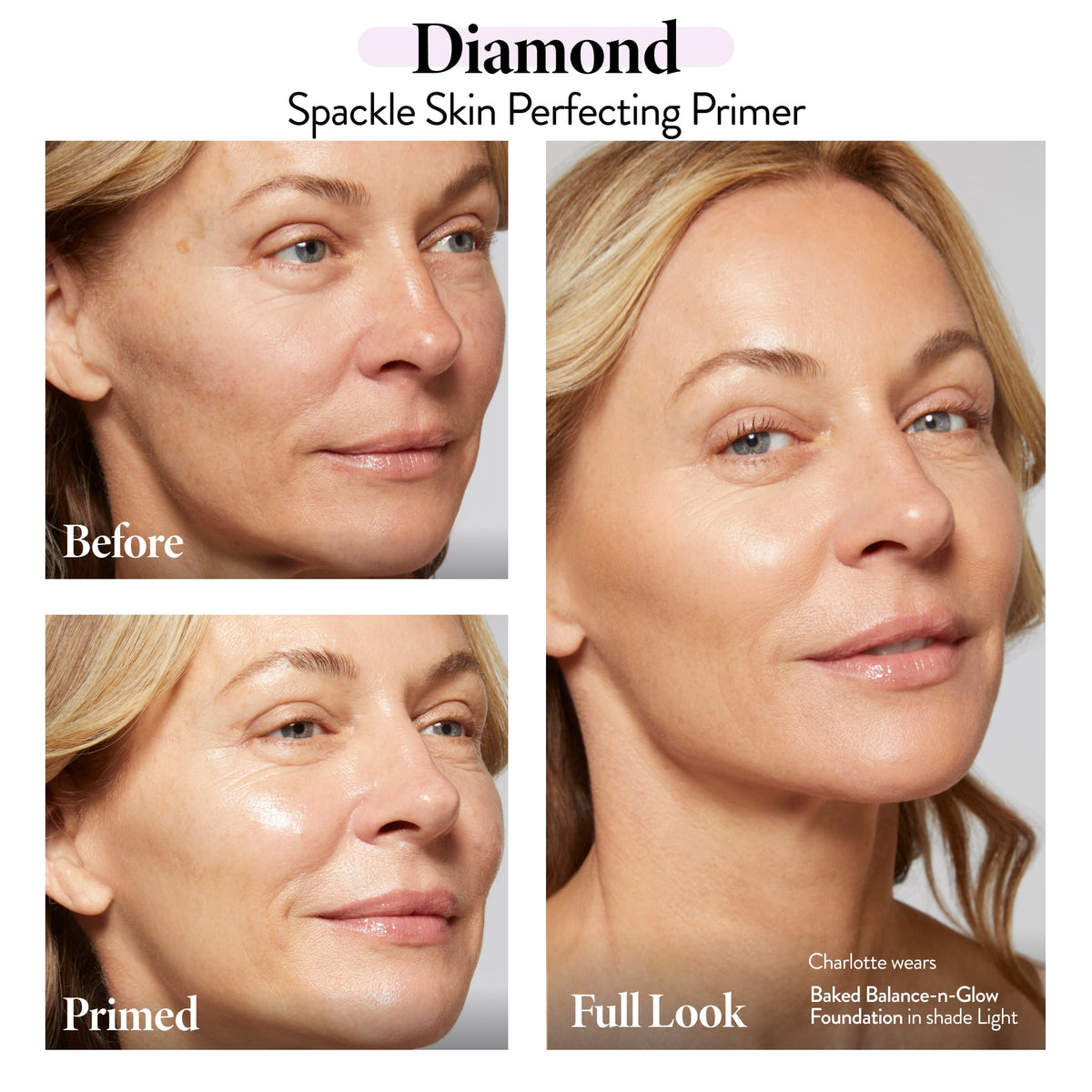 Spackle Skin Perfecting Primer Diamond Model B&A New