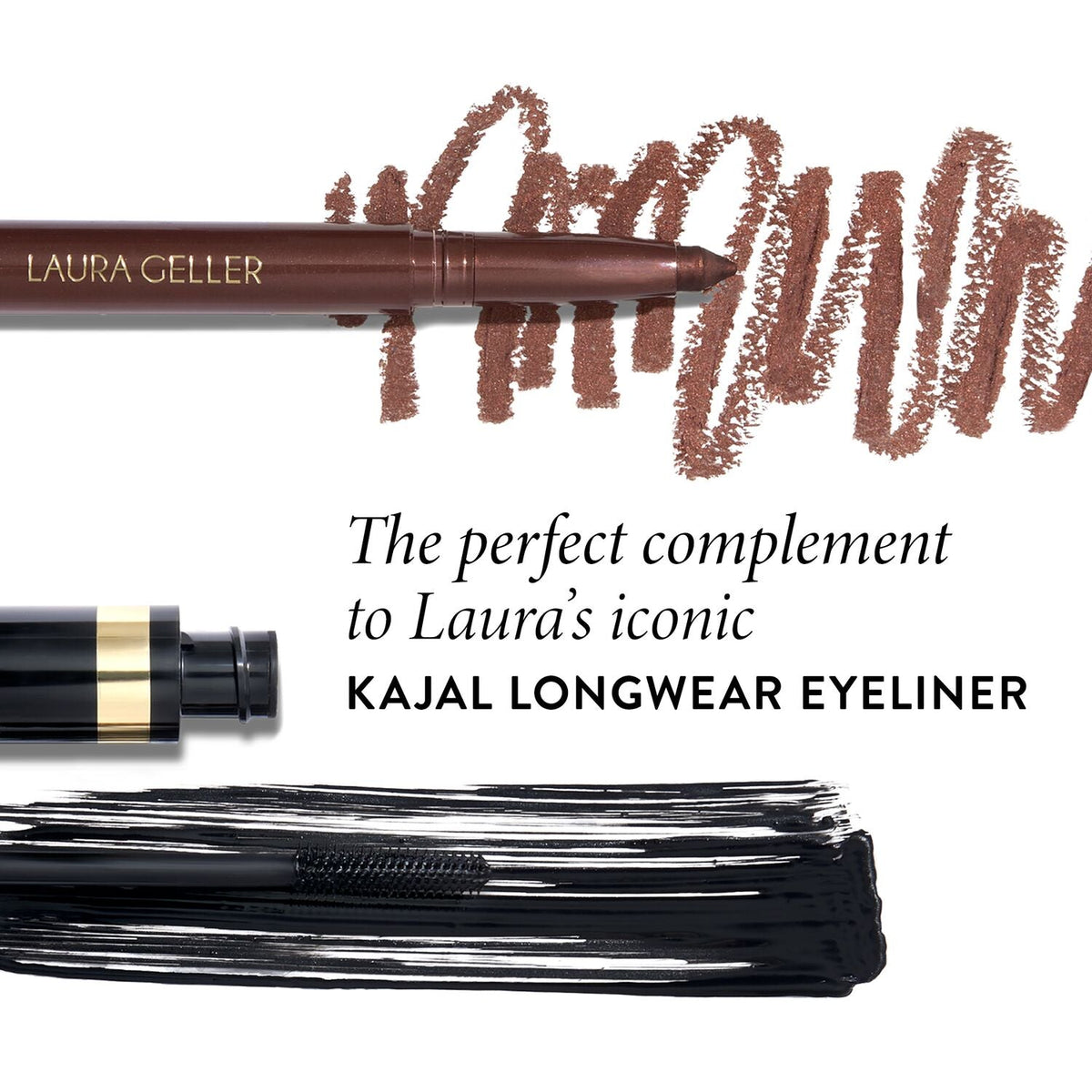 Kajal Longwear Mascara pairs well with